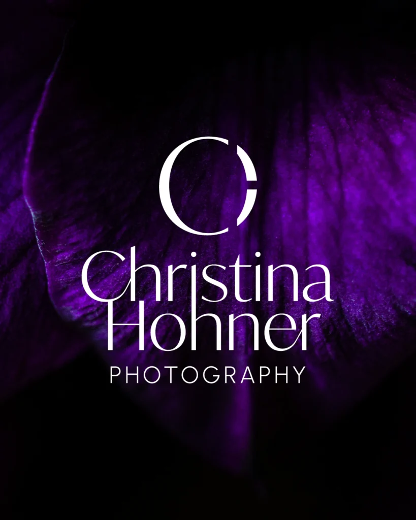 Neues Logo im Rahmen des Brand Designs für die Personal Brand Fotografin Christina Hohner