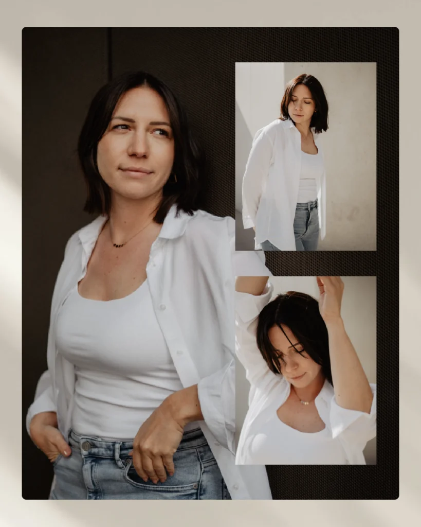 Moodboard des Brand Designs für die Personal Brand Fotografin Christina Hohner